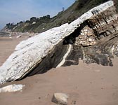 HEN002 Slanted rock formation