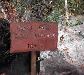 CSE002 West Fork junction
